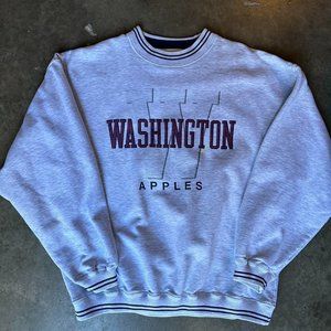 Super Thick Vintage Washington Apples Crewneck